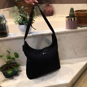 Coach tote vintage black neoprene with silver color hardware style: 6219